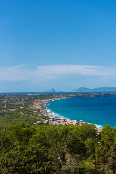 Vista Isla Formentera Las Islas Baleares España — Foto de Stock