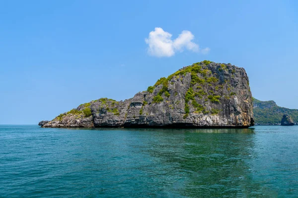 Parque Nacional Ang Thong Golfo Tailandia Siam Coloridas Islas Rocosas — Foto de Stock