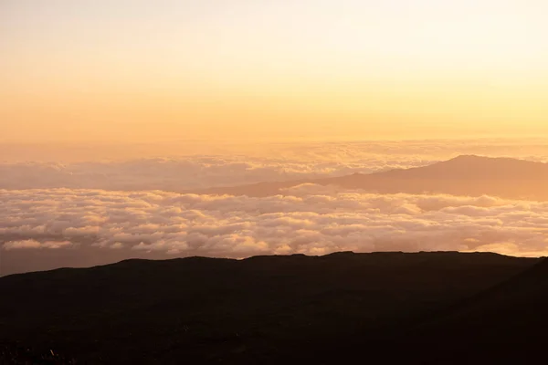 Закат Вершины Мауна Кеа — стоковое фото