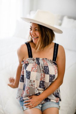 San Diego 'da Çinli Kadın Modellik Üstü