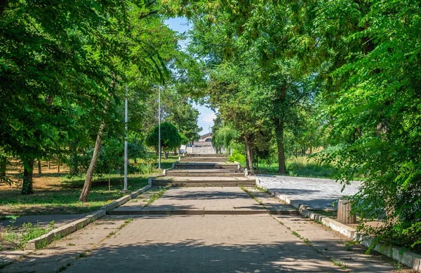 Odessa Ucraina 2022 Alleanze Del Parco Dyukovsky Odessa Ucraina Una — Foto Stock