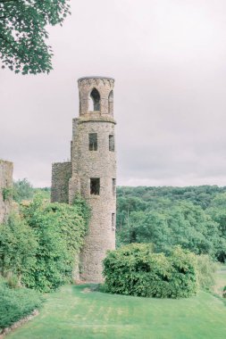 Turret at Blarney Castle in Blarney, Ireland