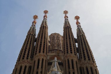 Sagrada Familia, Barcelona 'daki Kutsal Aile Bazilikası.