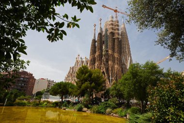 Sagrada Familia, Barcelona 'daki Kutsal Aile Bazilikası.