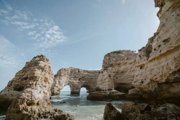 Beautiful Praia Mesquita Algarve Portugal — Fotografia de Stock