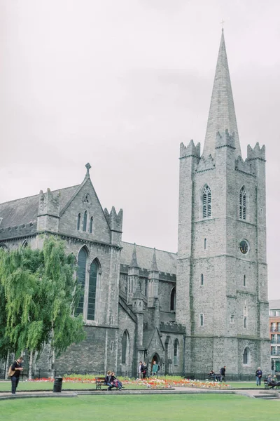 Patrick Cathedral Dublin Ireland Its Gardens — Stockfoto