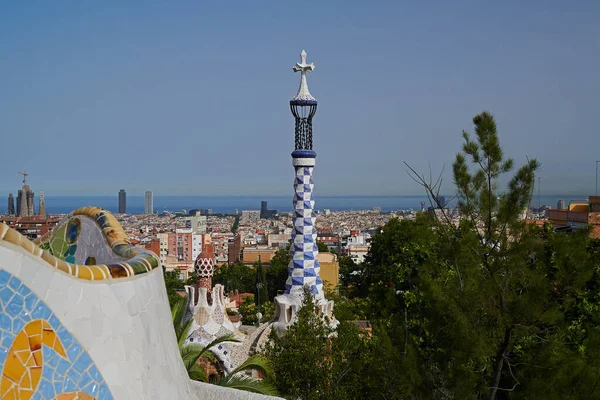 Anthoni Gaudi Park Gell Barcelona — Fotografia de Stock