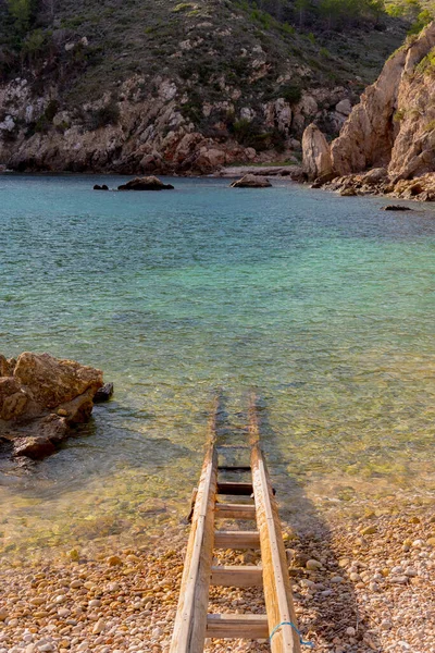 Krajina Ostrově Ibiza Cala Serra Sant Joan Labritja Ibiza — Stock fotografie