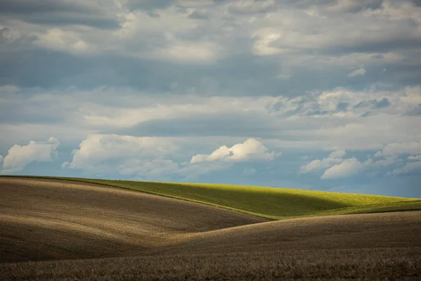 Washington Farmland Vast Landscape Sunny Sky — Fotografia de Stock