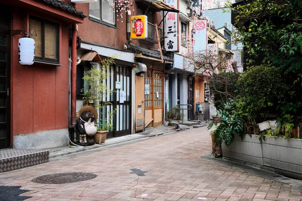 Traditional Street Tokyo Japan — 스톡 사진