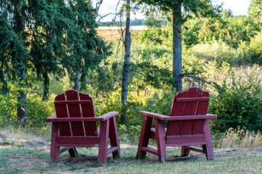 A place to rest with the an epic landscape scenery of the park