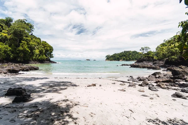 Jungle Beach Sea Landscape Costa Rica — Zdjęcie stockowe