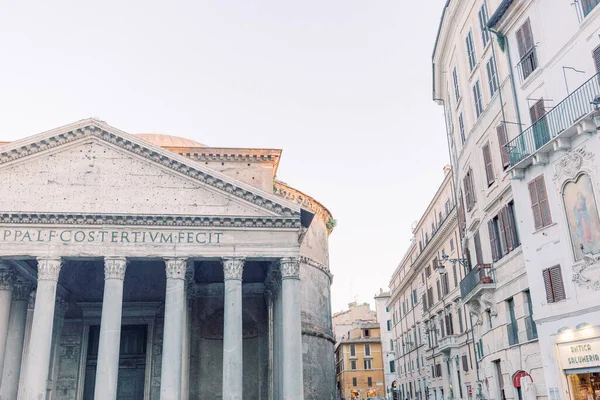 Pantheon Rome Italy Daylight — Foto Stock