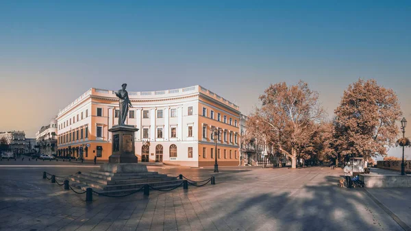 Monument Count Richelieu Odessa Ukraine — 图库照片