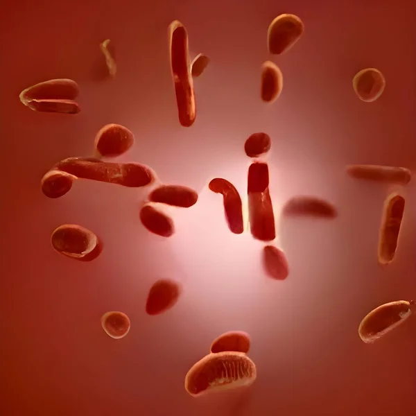 Scientific Image Bacteria Citrobacter Illustration —  Fotos de Stock