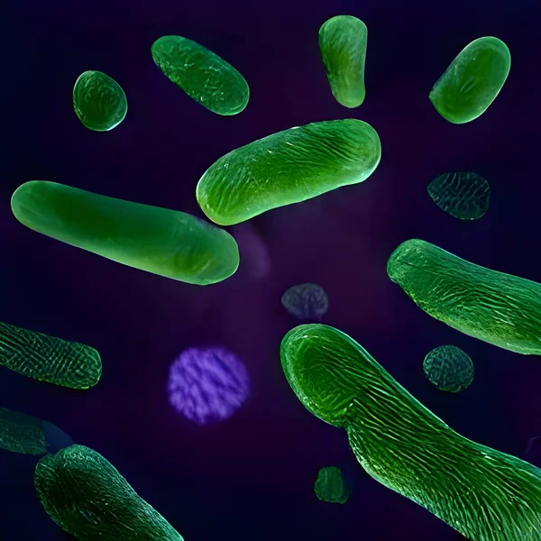 Legionella Pneumophila Medical Illustration — стоковое фото