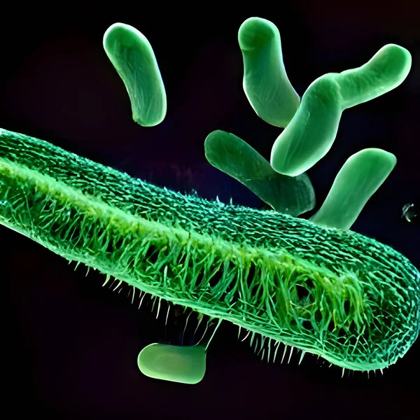 Scientific Image Bacteria Citrobacter Illustration — ストック写真