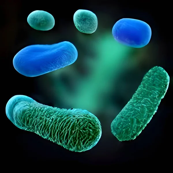 Bacteria Lactobacillus Illustration Lactic Acid Bacteria — Stockfoto