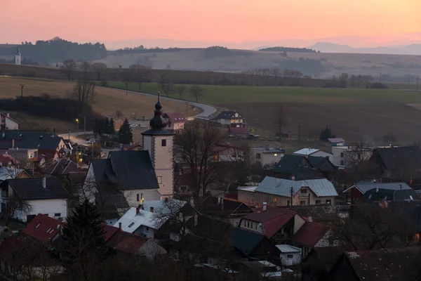 Gotický Kostel Obci Bela Dstreet Slovensko — Stock fotografie