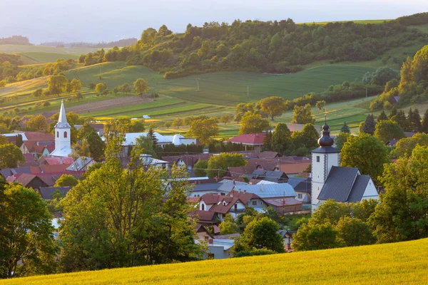 Chiesa Nel Villaggio Bela Dulice Slovacchia — Foto Stock