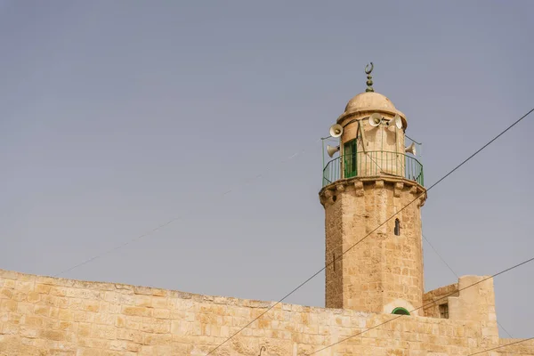 Wieża Przy Kaplicy Wniebowstąpienia Góra Oliwna — Zdjęcie stockowe