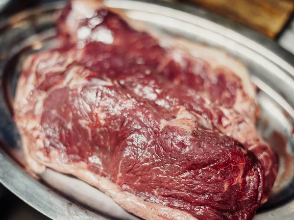 Carne Crua Excelente Qualidade — Fotografia de Stock