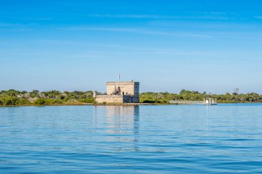 St Augustine, Florida'da müstahkem bir askeri üs kalesi