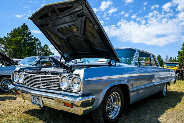 Lincoln Usa July 2019 Old Well Maintained Customized Chevrolet Muscle — Stock Photo, Image