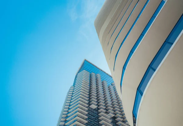 Ουρανοξύστες Στο Μπρίκελ Μαϊάμι Στο Κέντρο Της Πόλης — Φωτογραφία Αρχείου