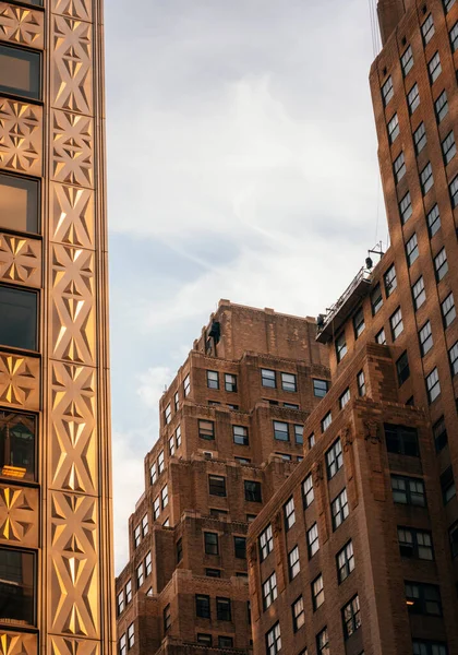 Edificio Los Rascacielos Ciudad Nueva York —  Fotos de Stock