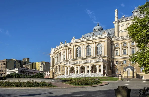 Odessa Ucrania 2022 Teatro Nacional Académico Ópera Ballet Odessa Ucrania — Foto de Stock