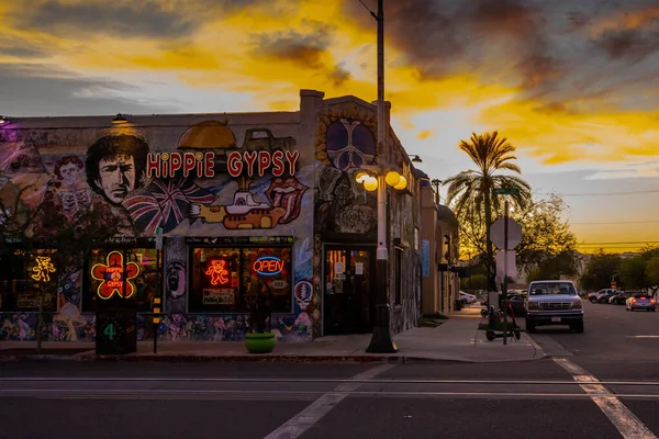 Tucson Estados Unidos Octubre 2021 Hippie Gypsy Bar —  Fotos de Stock