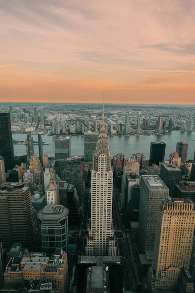 Widoki Wibruje Nowy Jork Manhattanu — Zdjęcie stockowe