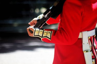 Soyut İngiliz Muhafız Londra İngiltere