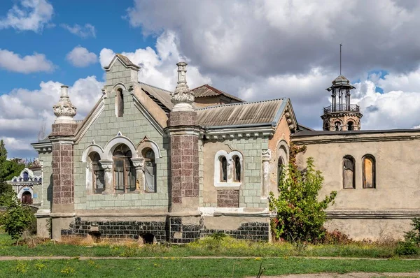 Opuszczone Stare Sanatorium Kuialnyk Odessie Ukraina — Zdjęcie stockowe