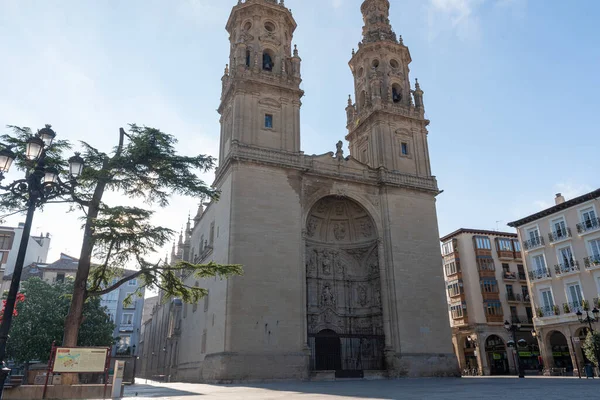 Fassade Der Kathedrale Von Santa Mara Redonda — Stockfoto
