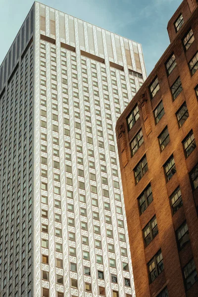 Épület Város Belvárosában New York — Stock Fotó