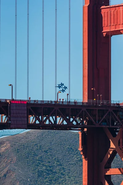 Blue Angeles Semana Flota San Francisco Toby Harriman — Foto de Stock