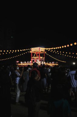  Tokyo, Japonya 'da Bir Yaz Festivali 