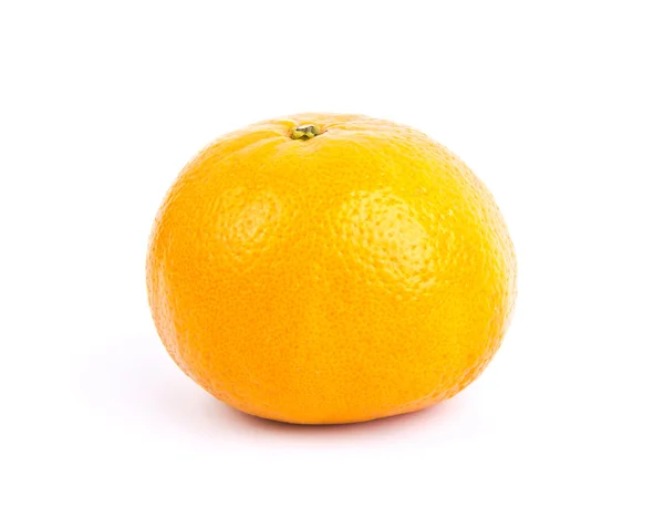 Ripe orange isolated on white. — Stock Photo, Image