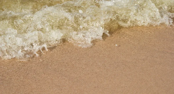 Sand and wave background — Stock Photo, Image