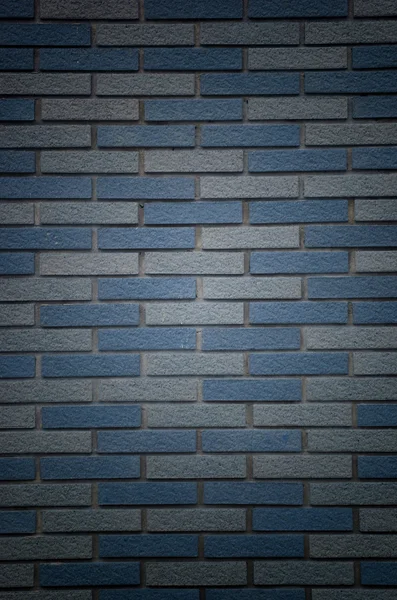 Mur en brique bleue . — Photo