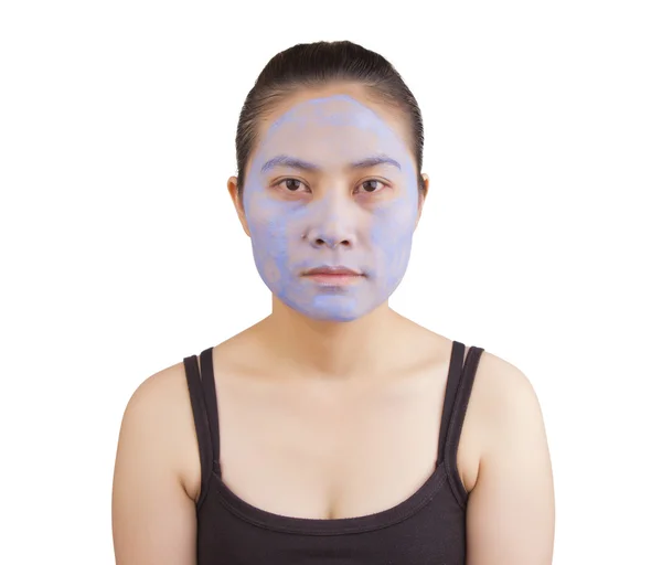 Kadınların yüz maskesi — Stok fotoğraf