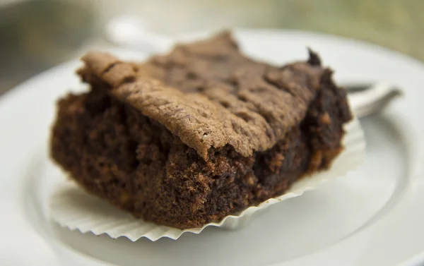 Chocolate brownies. — Stock Photo, Image
