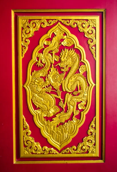 Gold dragon — Stock Photo, Image