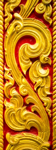 Goldenes thailändisches Handwerk — Stockfoto