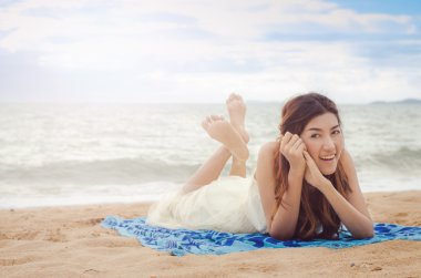 döşeme ve gülümseme