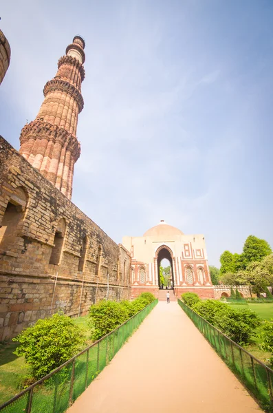 Qutub minar — Stok Foto