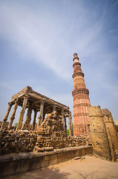 Qutub minar — Stock Photo, Image