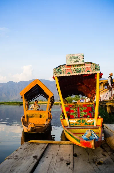 Shikara barca — Foto Stock